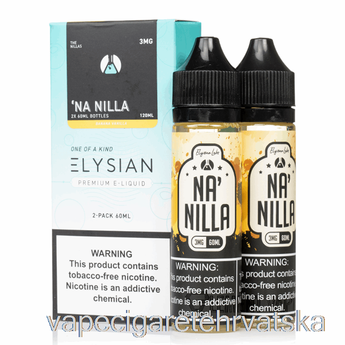 Vape Cigarete Na'nilla - Elysian Labs - 120ml 0mg
